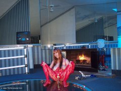 Milf MoonAynjl. By the Fire Free Pic 13