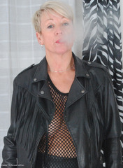 DivineMilfs. Shazzy B is a hot and horny smoking GILF Free Pic 16