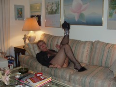 Delicious Lynne - Fishnet Stocking Gallery