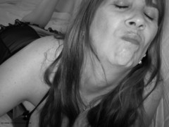 Milf MoonAynjl - White Toy Block Cock Facial Free Pic 3