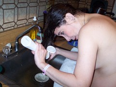 Milf MoonAynjl - Wet Hair Free Pic 3