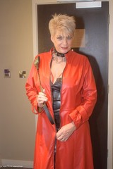 Leathettes. Mistress Devine in leather Free Pic 8