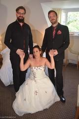 DivineMilfs. Bride Sara Banks gets fucked by hubby and best man Free Pic 12