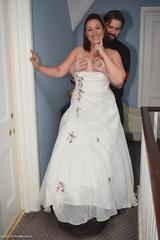 DivineMilfs. Bride Sara Banks gets fucked by hubby and best man Free Pic 15