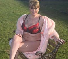 DivineMilfs - Dimonty flashing in a fur coat Free Pic 1